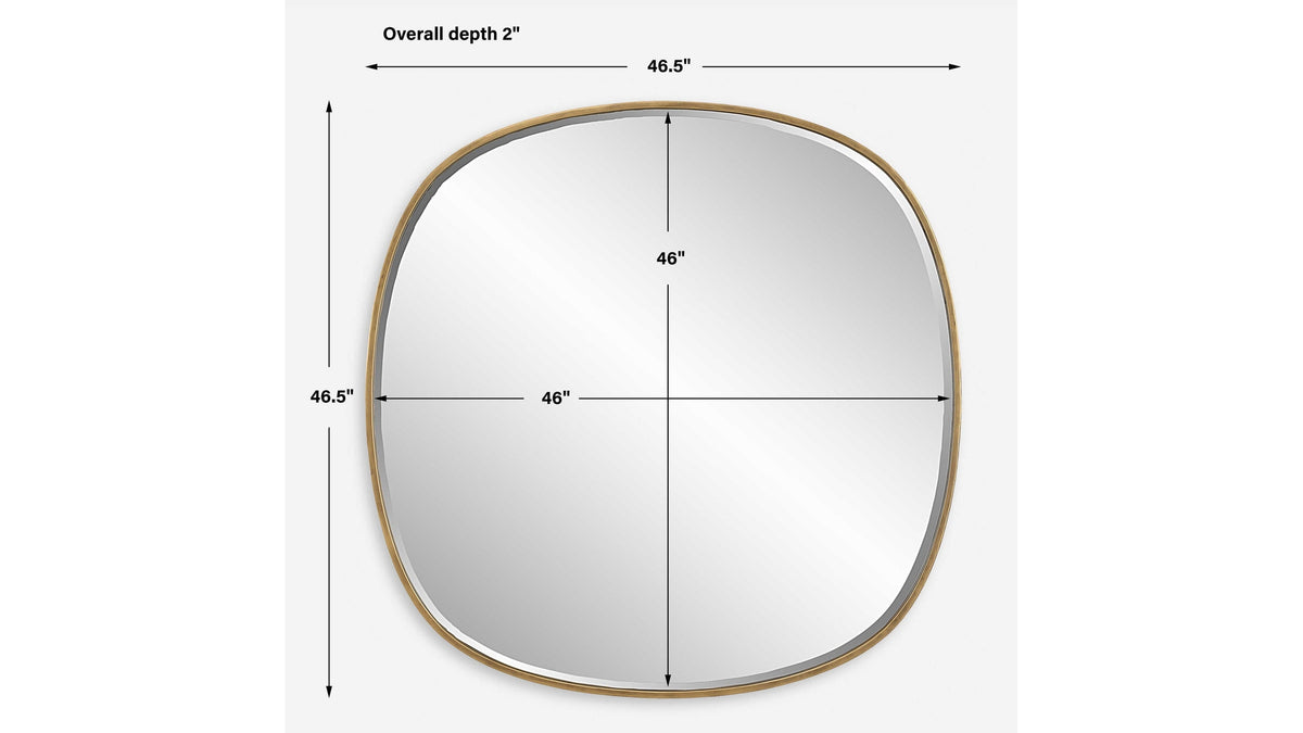 Webster - Mirror - Antique Gold