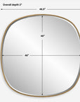 Webster - Mirror - Antique Gold