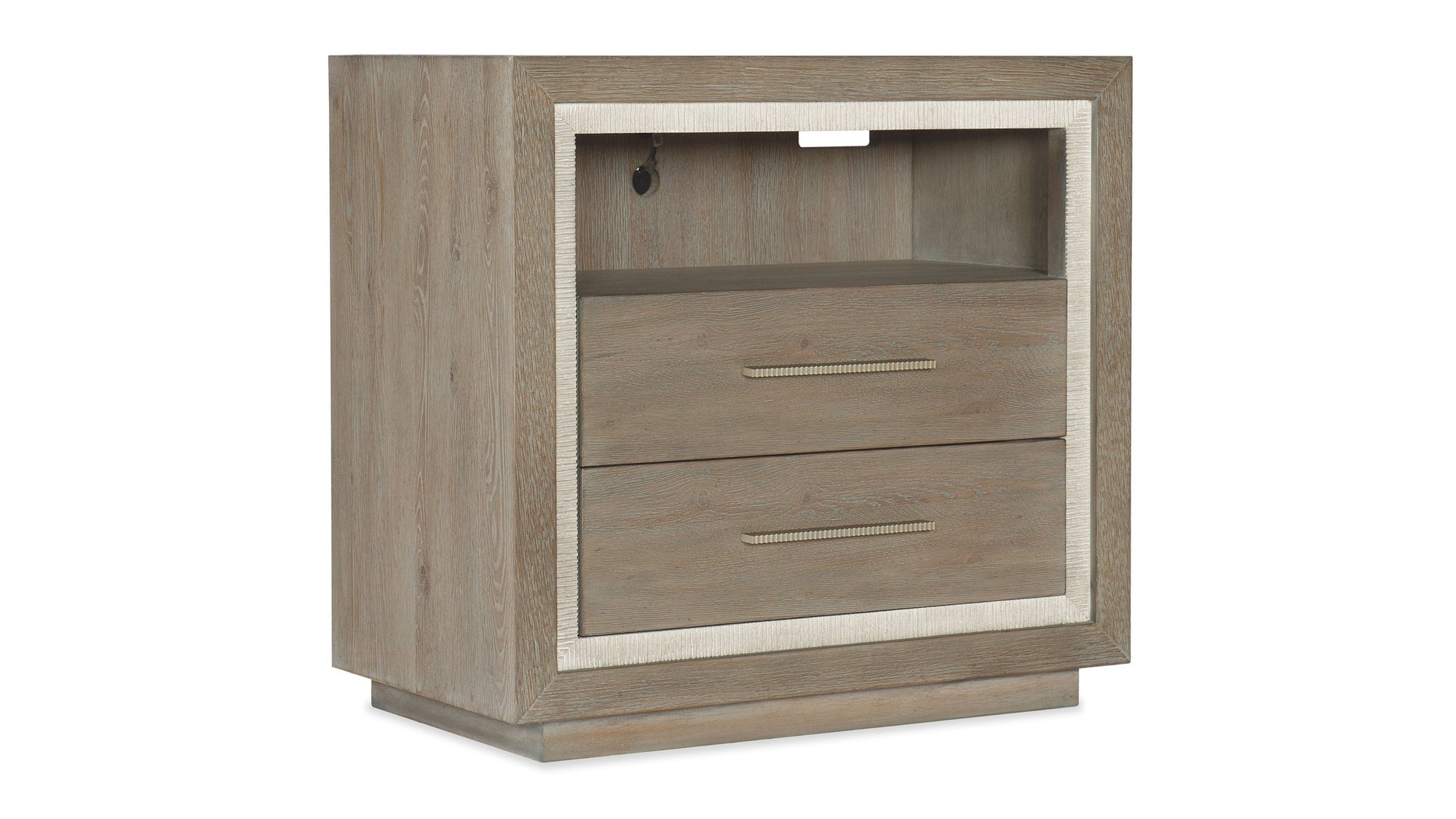 Serenity - Balboa 2-Drawer Nightstand - Gray