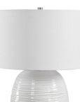 Alkman - Table Lamp - White Glaze