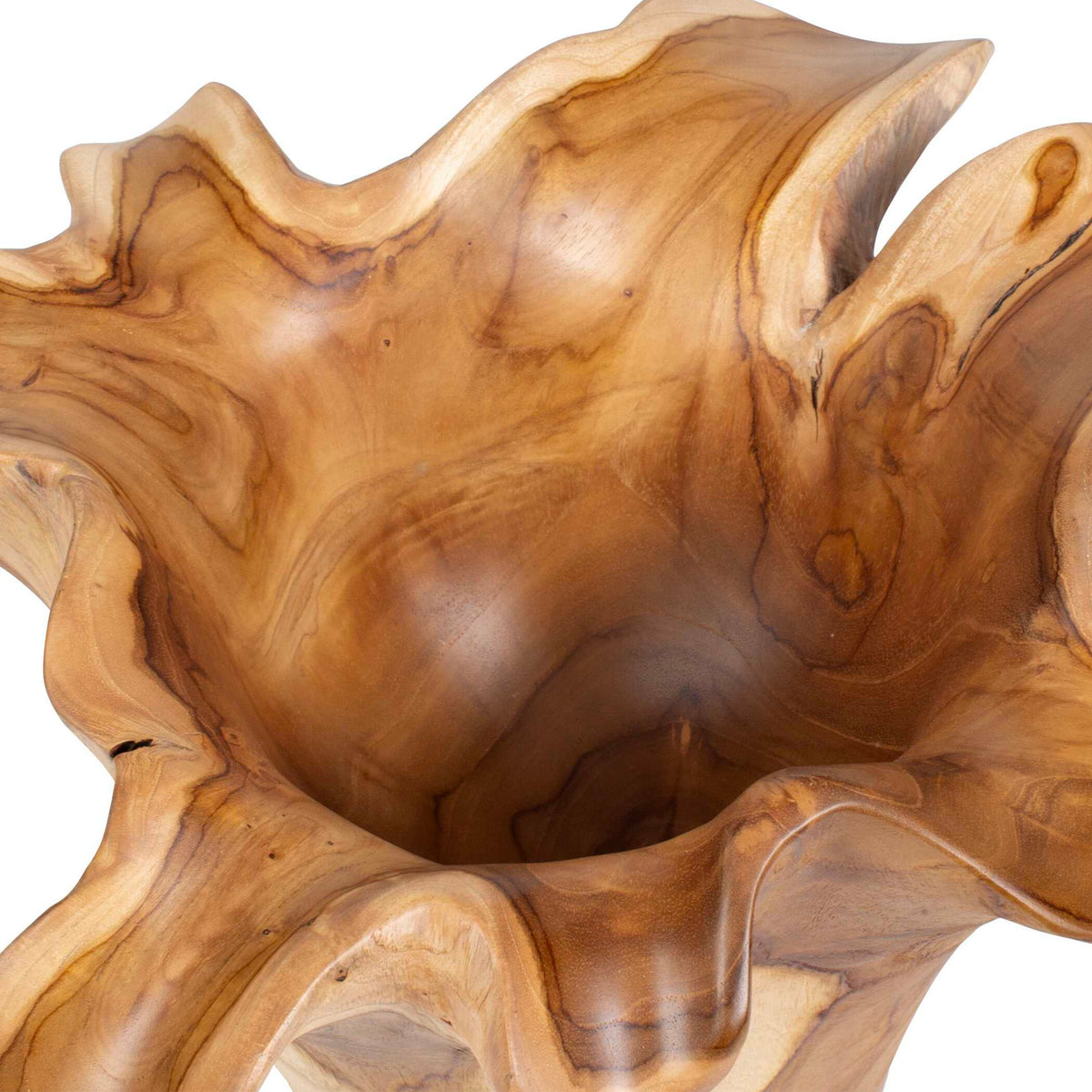 Teak Flow - Outdoor Bowl - Natural