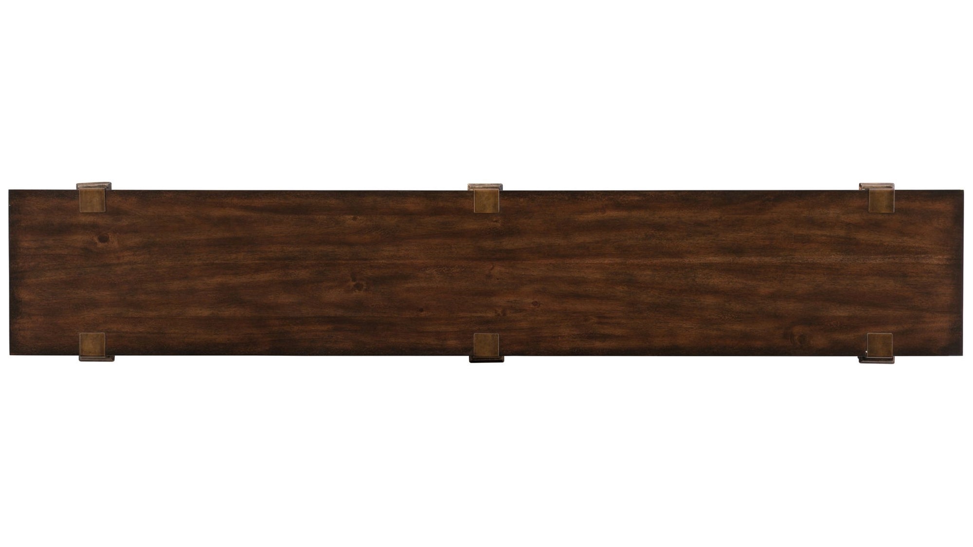 Commerce And Market - Skinny Console Table - Dark Brown