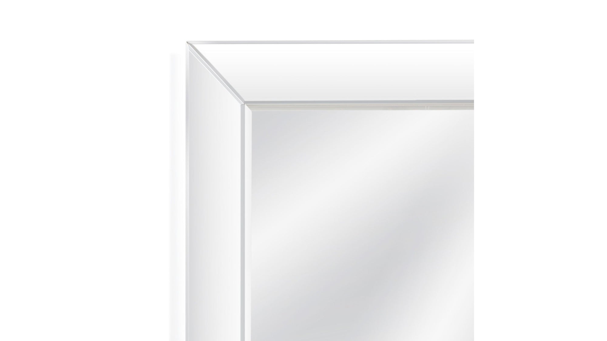 Whitman - Floor Mirror - White