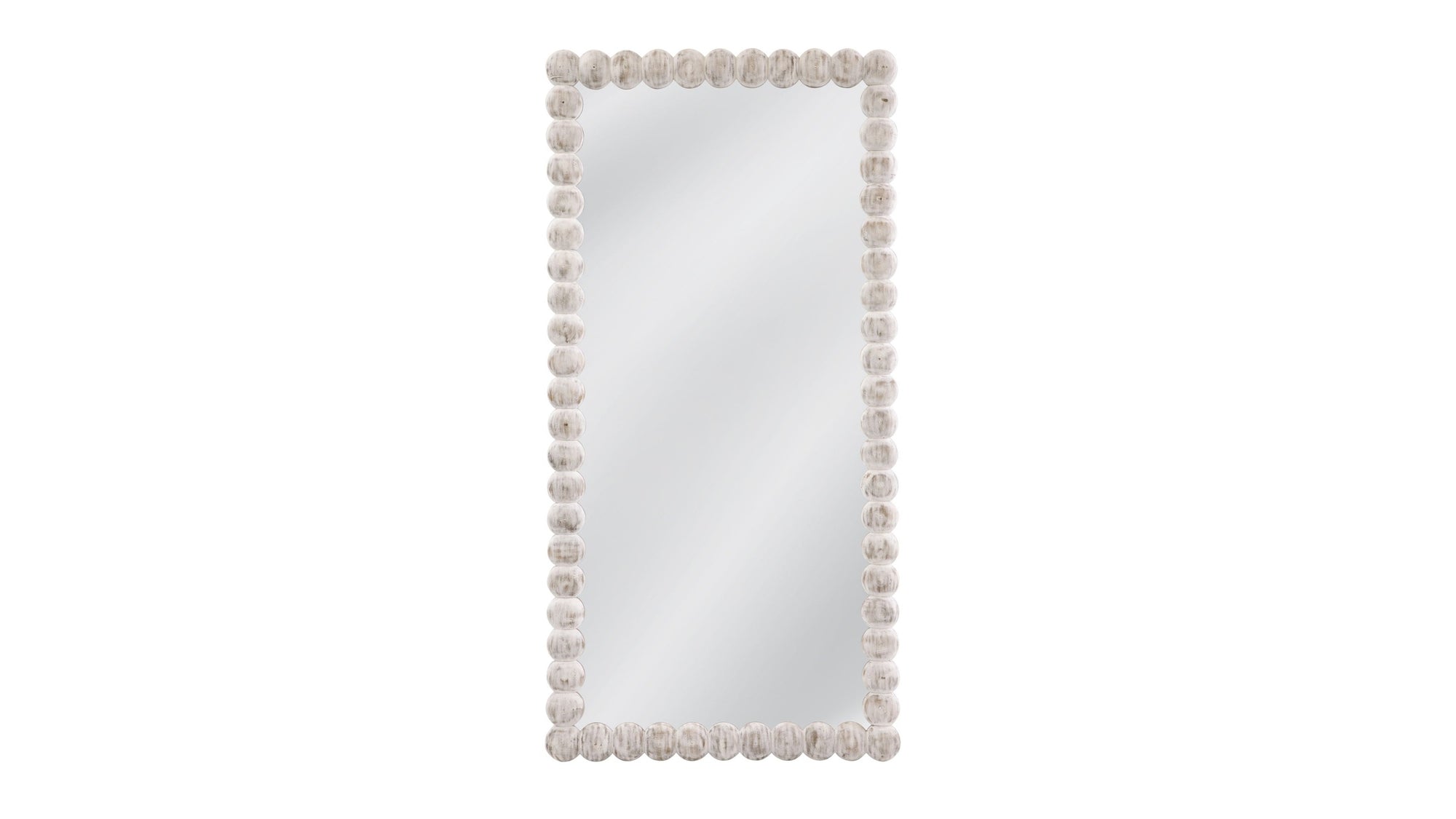 Mandith - Floor Mirror - White