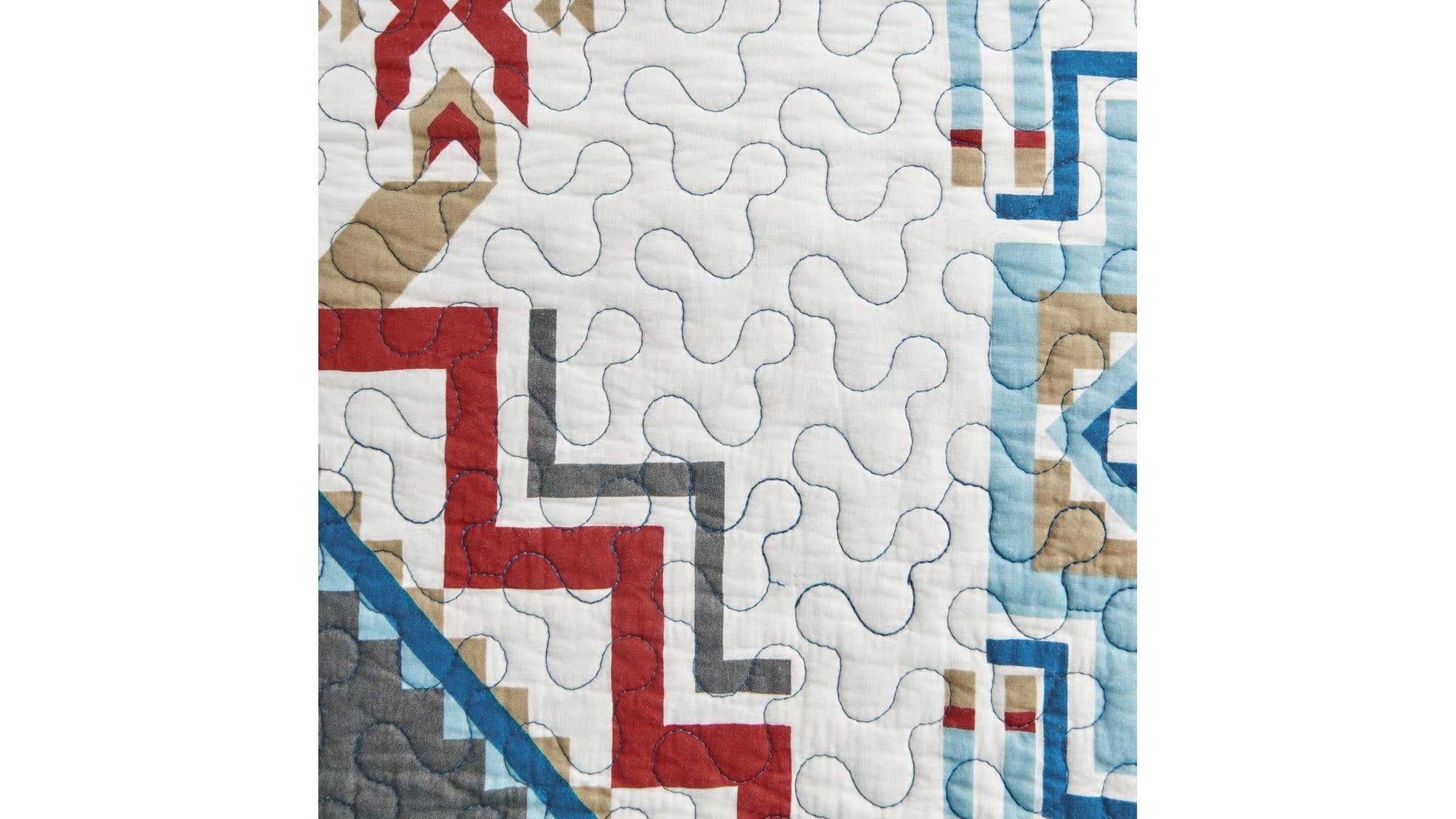 Spirit Valley - Full/Queen Quilt Set Set of 3 - Teal