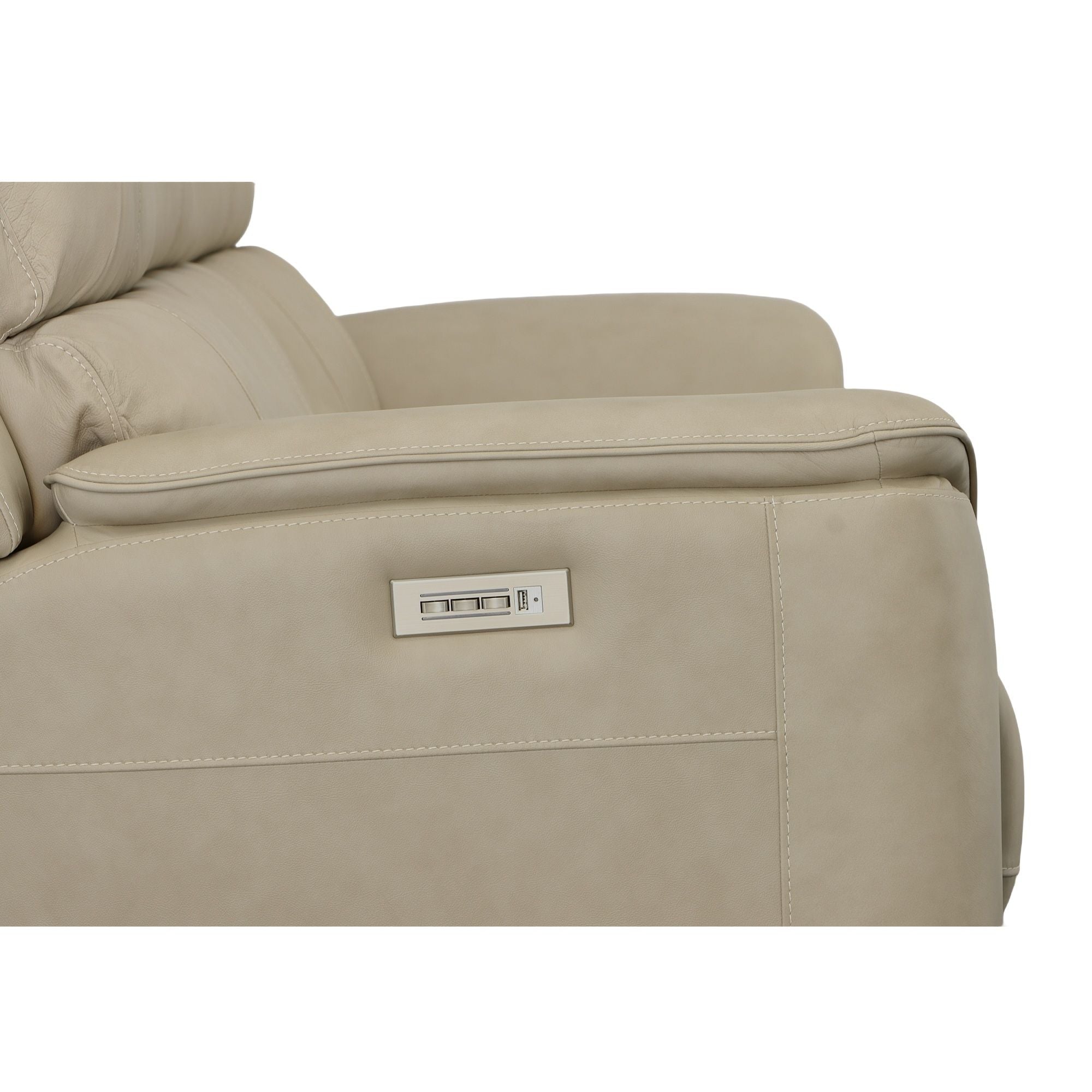 Henry - Power Reclining Sofa With Power Headrests &amp; Lumbar