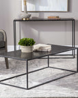 Coreene - Industrial Coffee Table - Black