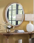 Carbet - Round Rope Mirror - Light Brown
