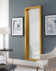 Edmonton - Leaner Mirror - Gold
