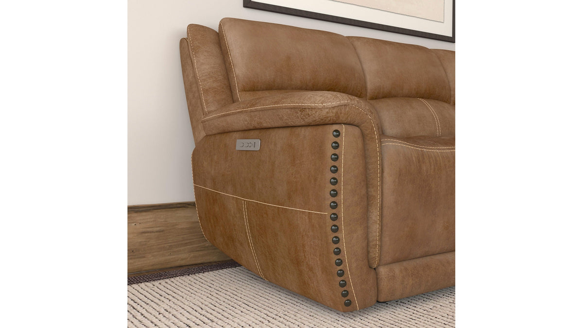 Beau - Power Reclining Sofa With Power Headrests