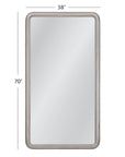 Berylon - Floor Mirror - Silver