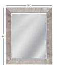 Saydona - Wall Mirror - Pearl Silver