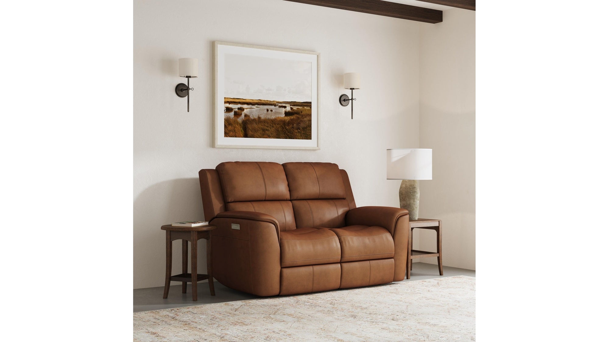 Henry - Power Reclining Loveseat With Power Headrests &amp; Lumbar