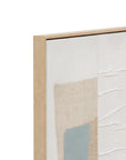 Framed Canvas Soft Geometry - Natural