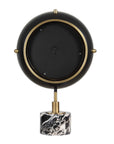 Velar - Modern Table Clock - Black / Gold