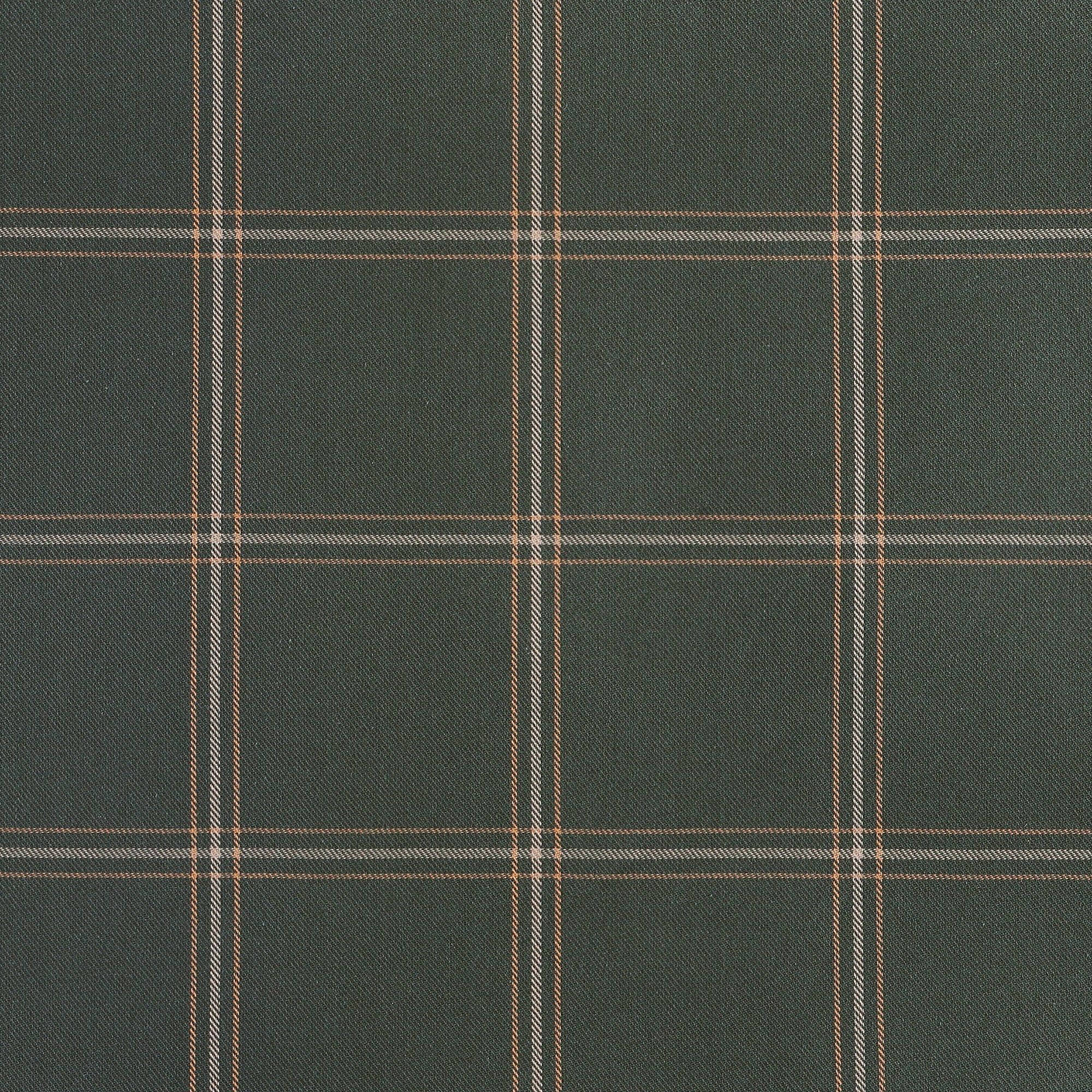 Windowpane - King Plaid Comforter Set (Set of 3) - Hunter Green