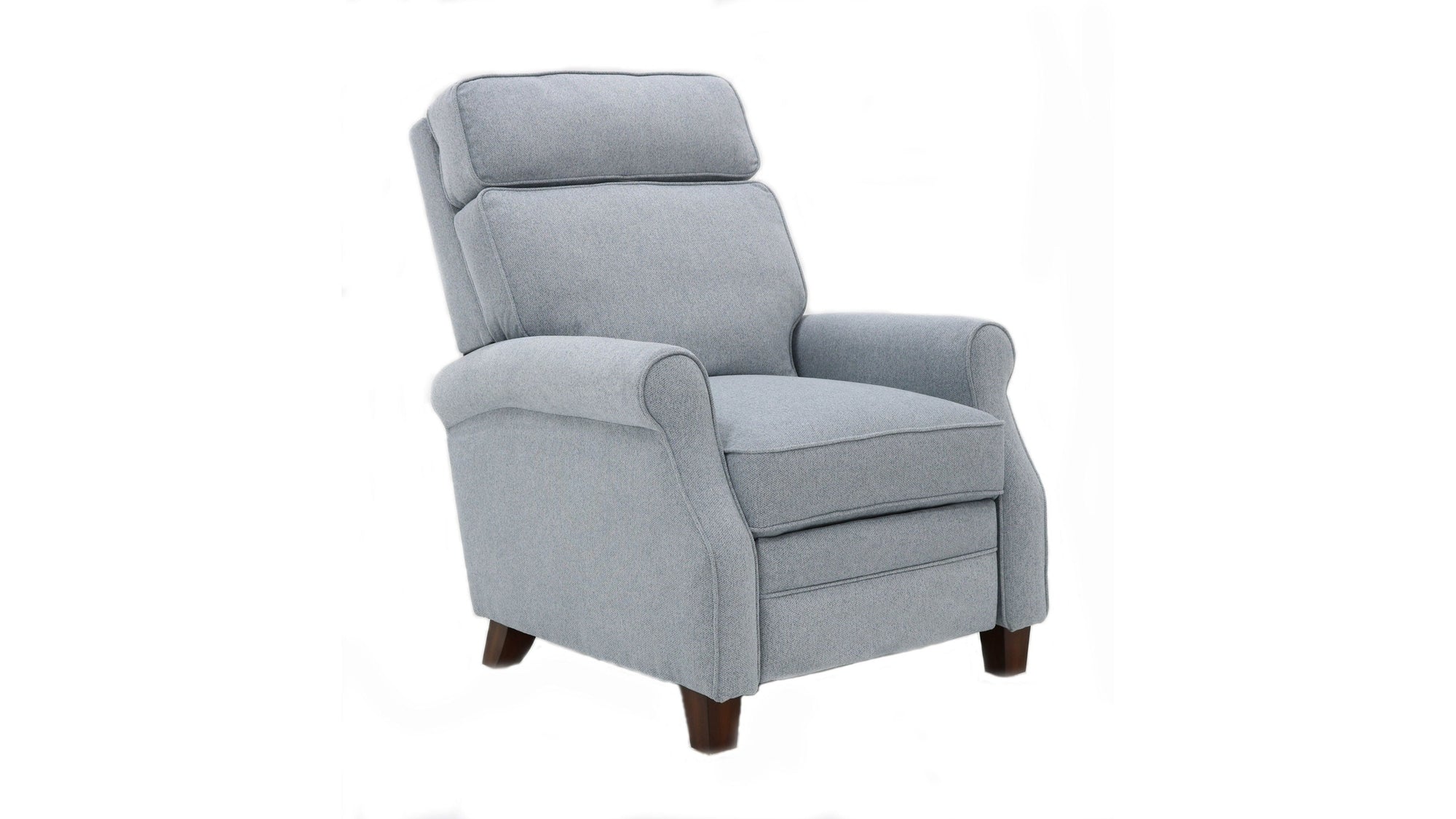 Owen - Recliner-Push Through The Arms Janelle-Slate - Gray
