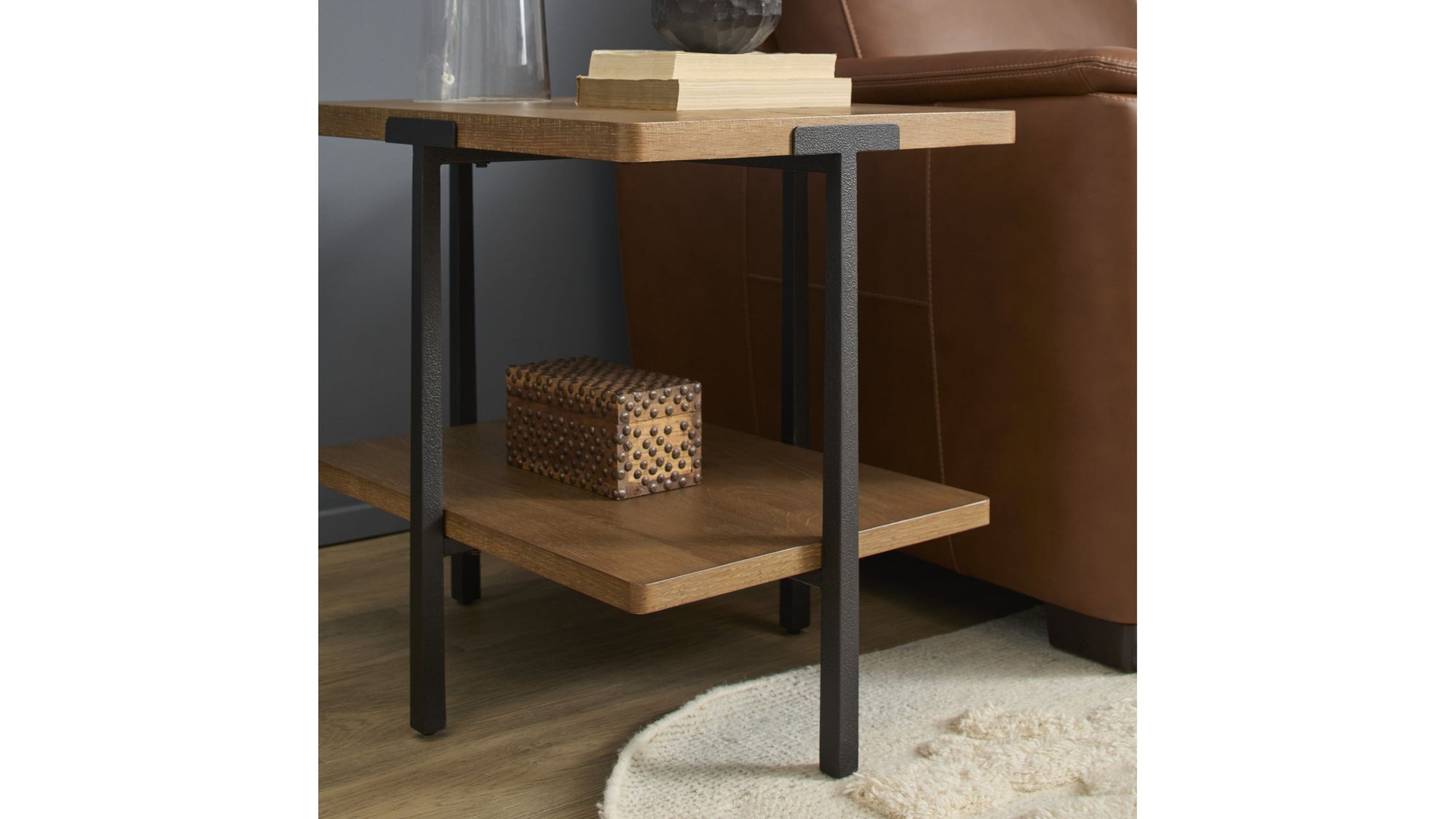 Millwork - End Table - Light Brown