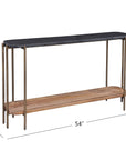 Adrienne - Console Table - Light Brown