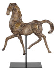 Caballo - Dorado Horse Sculpture - Gold
