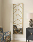 Crossed Up - Full Length Mirror - Gold