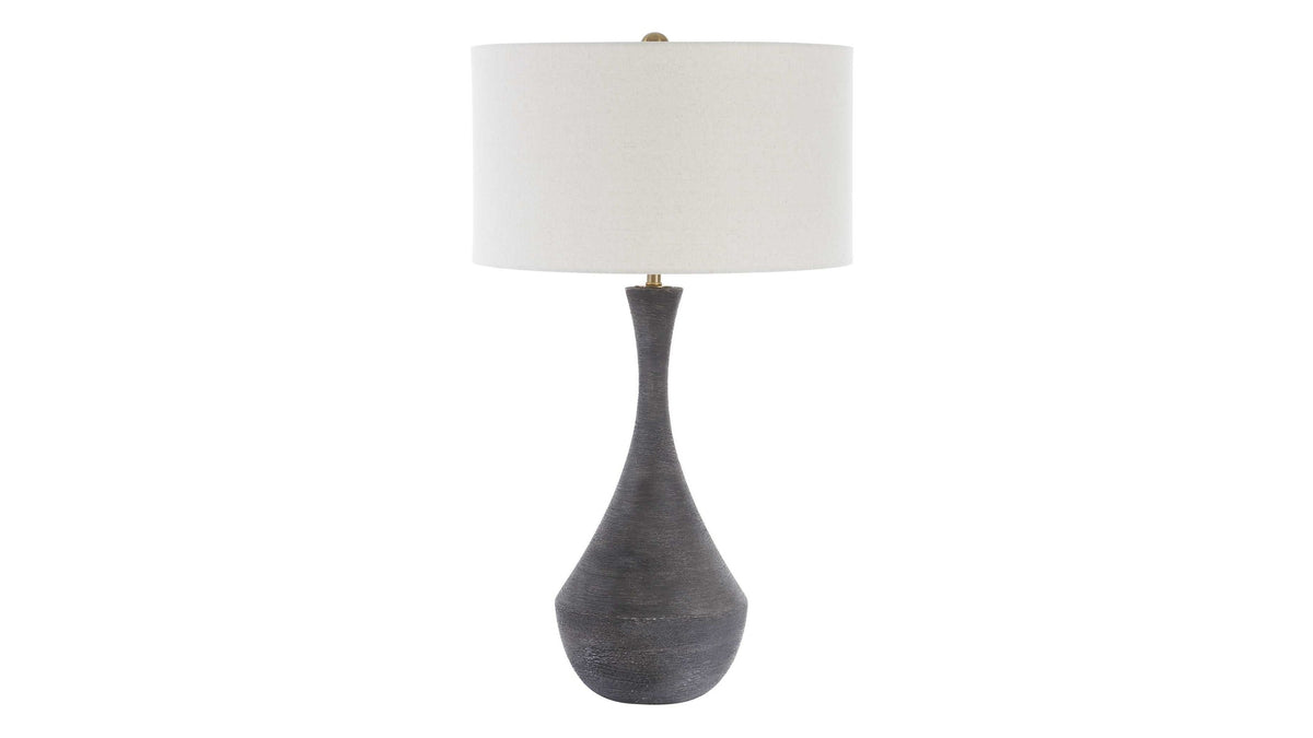Helston - Table Lamp - Dark Charcoal