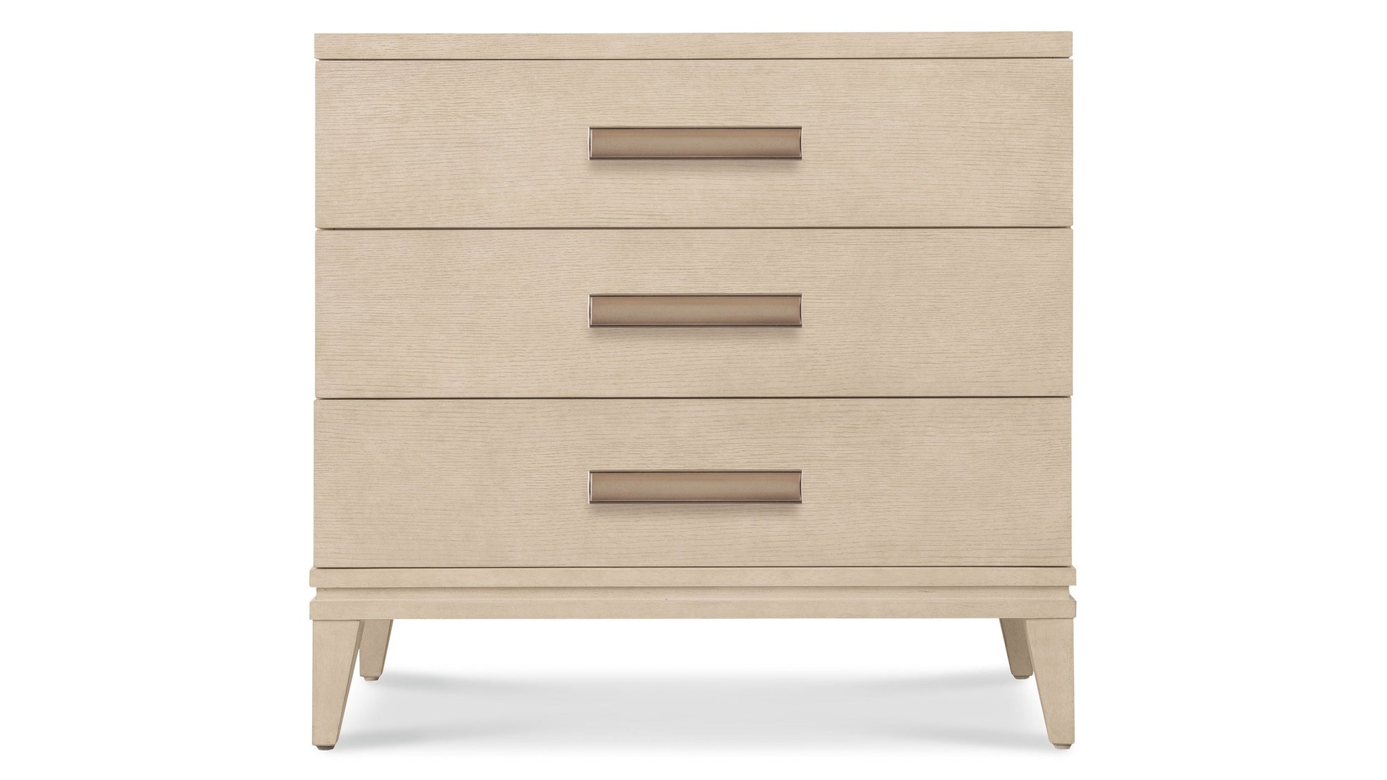 Westwood - Three-Drawer Nightstand - Beige
