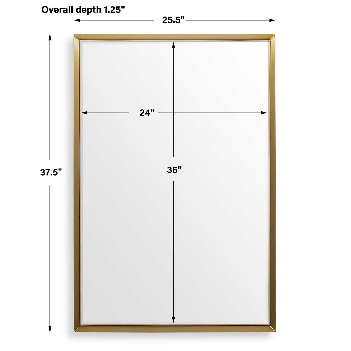 Heisler - Mirror - Brass / Gold
