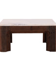 Williams - Coffee Table - Dark Brown / Beige