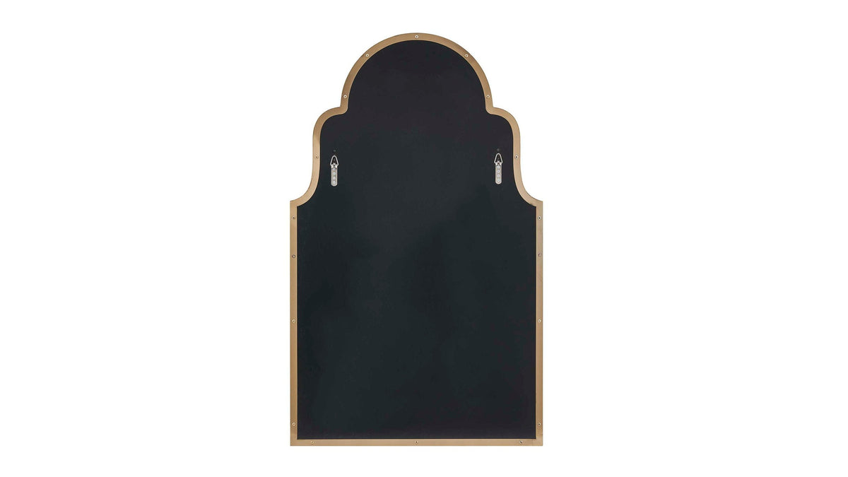 Brayden - Antique Arch Mirror - Plated Antique Brass
