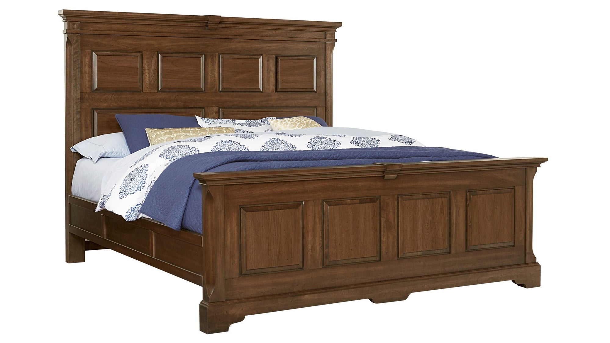 Heritage - Mansion Bed with Decorative Rails