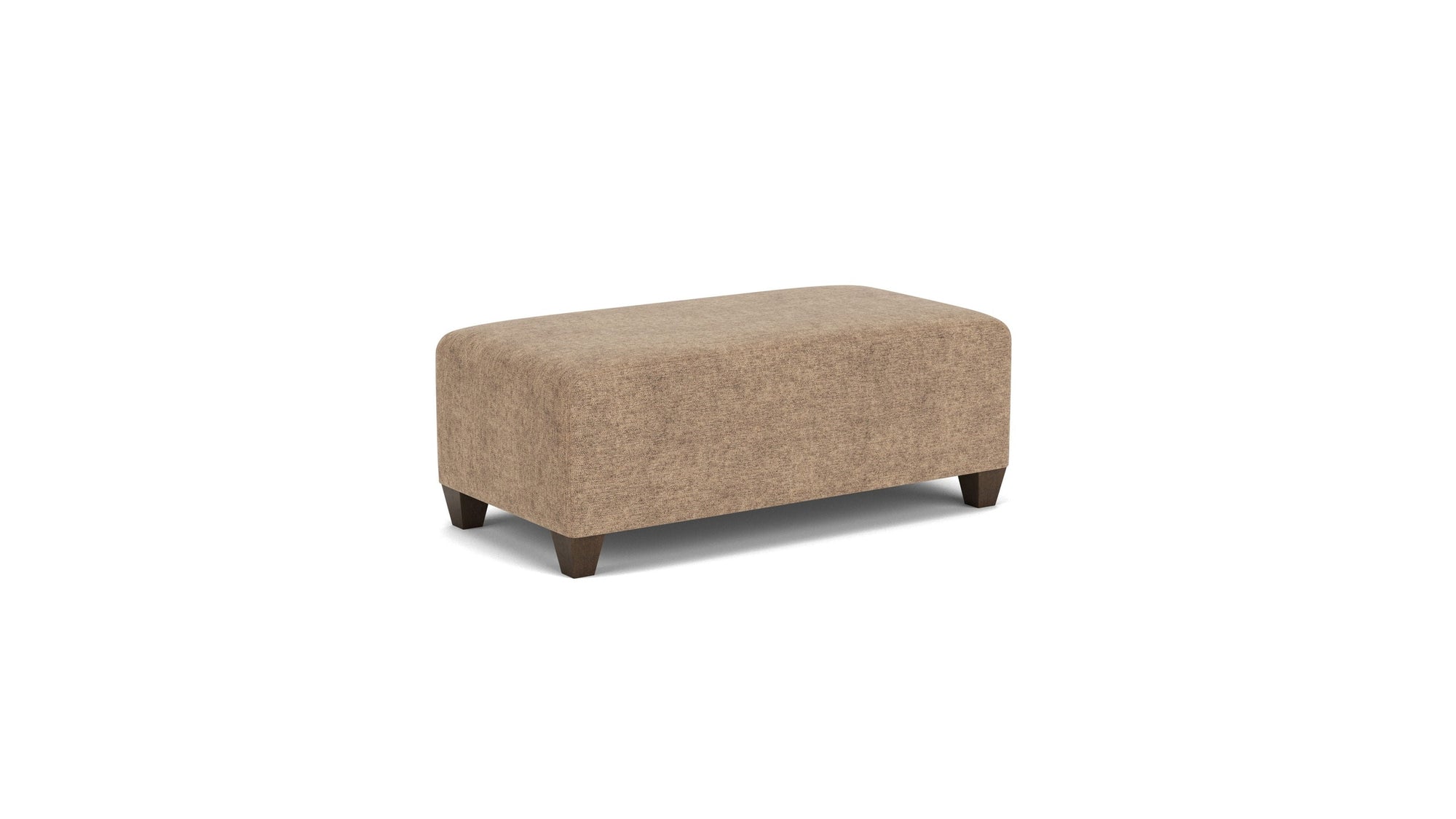 Cascade - Fabric Rectangular Cocktail Ottoman