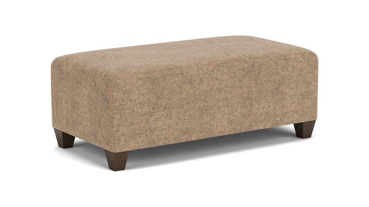 Cascade - Fabric Rectangular Cocktail Ottoman