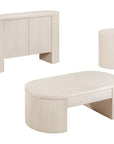 Lena - Coffee Table - Washed White Oak