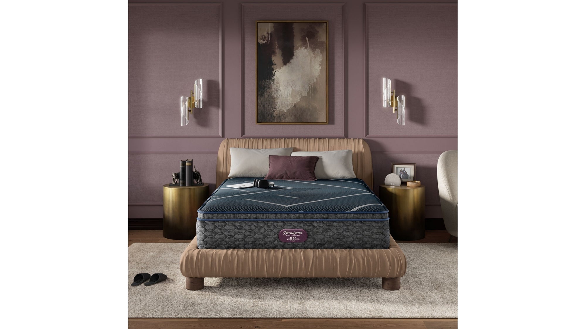 Beautyrest World Class - Level Four Hybrid Medium Apex Pillow Top Mattress