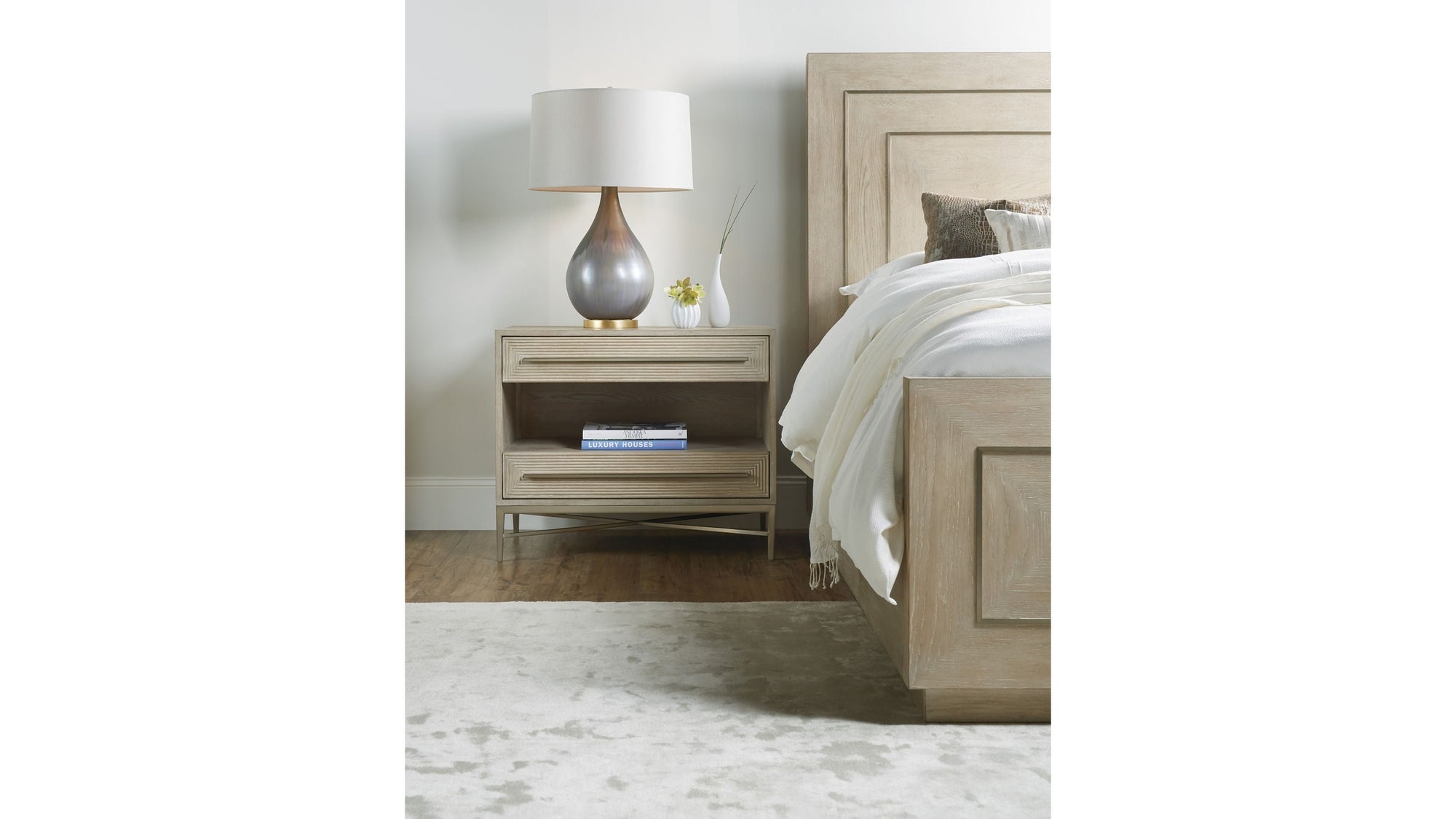 Cascade - 2-Drawer Nightstand - Light Brown