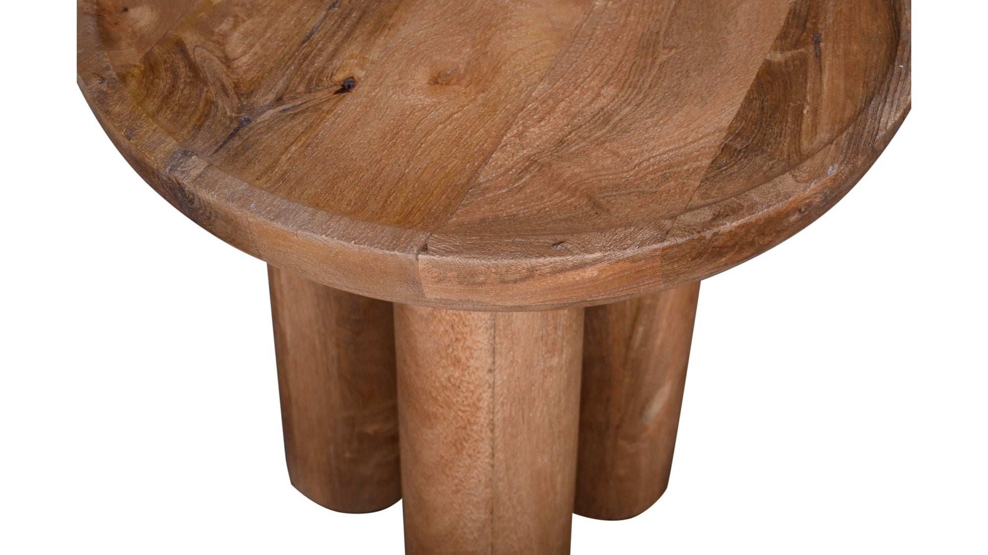Blair - Round End Table - Dark Brown