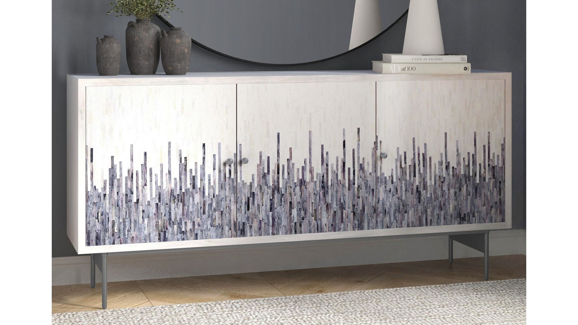 Zooey - Server - White Wash Mango