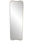 Belvoir - Large Mirror - Antique Brass