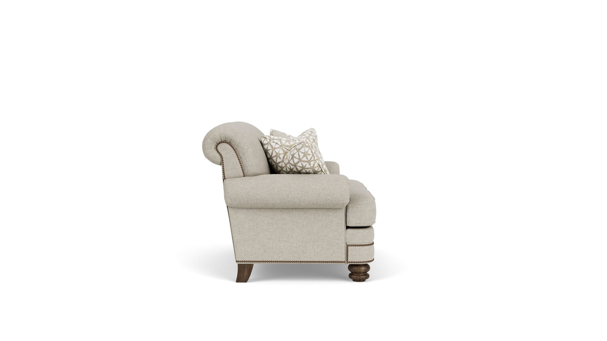 Bay Bridge - Loveseat, Nailhead Trim