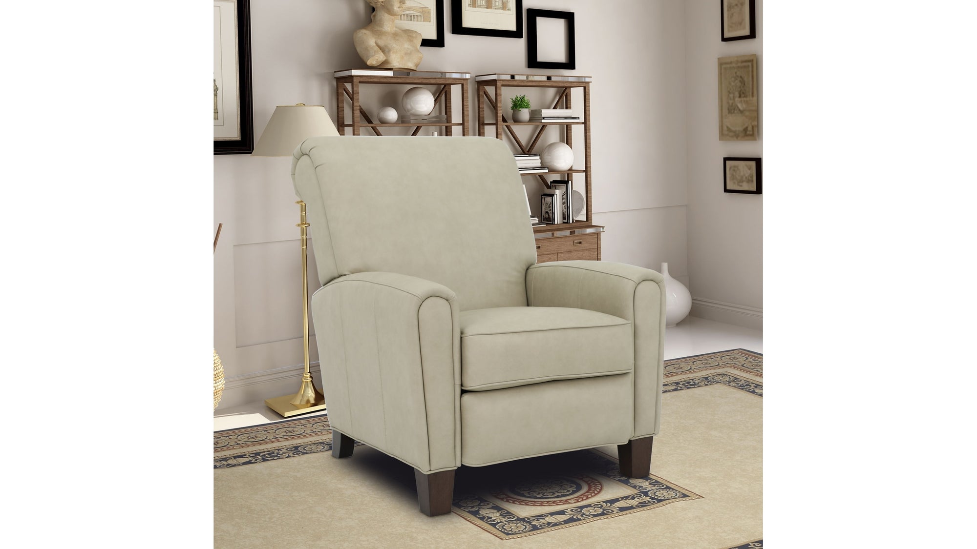 Harrington - Recliner Push Thru The Arm