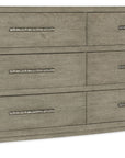 Linville Falls - Chimney Gap 6-Drawer Dresser - Gray