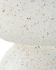 Inhale - Cast Accent Table - White