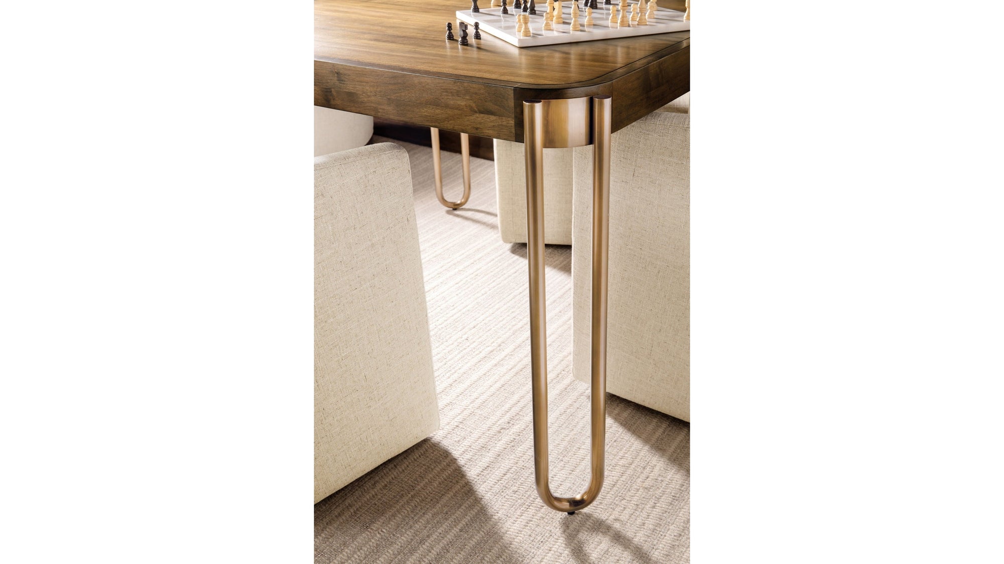 Commerce And Market - Walnut and Dine Dining Table - Light Caramel