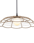 Lakeside - Indoor-Outdoor 1 Light Pendant - Black