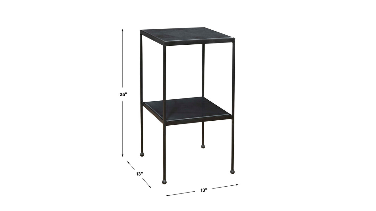 Sherwood - Square Marble Accent Table