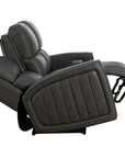 Pierce - Power Sofa With Power Recline, Power Headrest Drop Down Table With Two Cup Holders -Zero Gravity, Lumbar