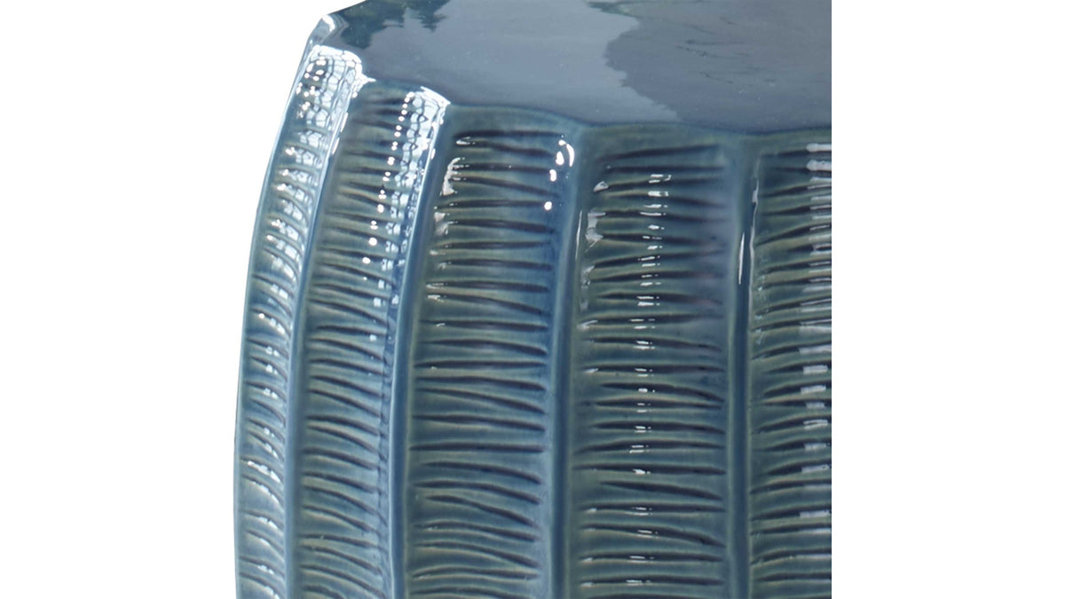 Harbor - Garden Stool - Aque Blue