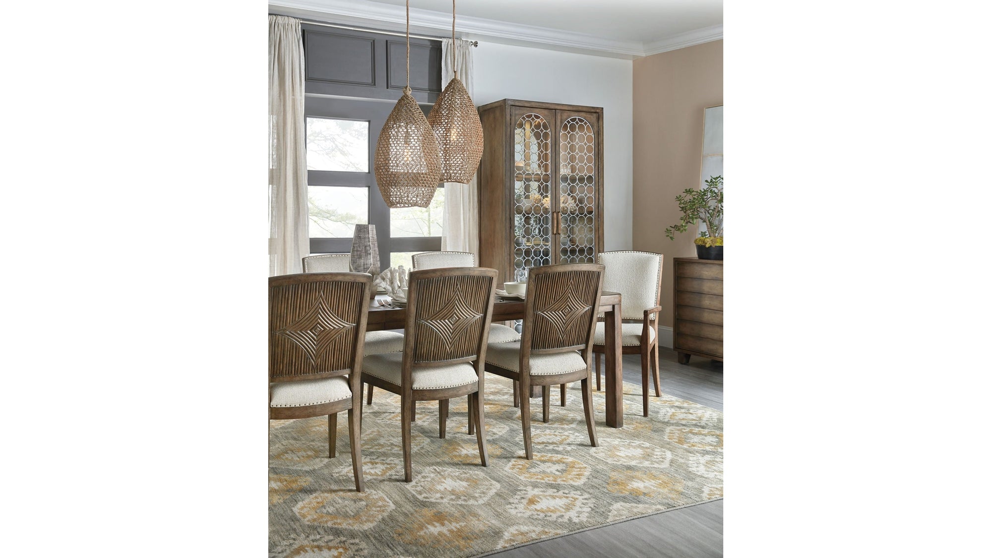 Sundance - Rectangle Dining Table With 1-18" Leaf - Light Brown