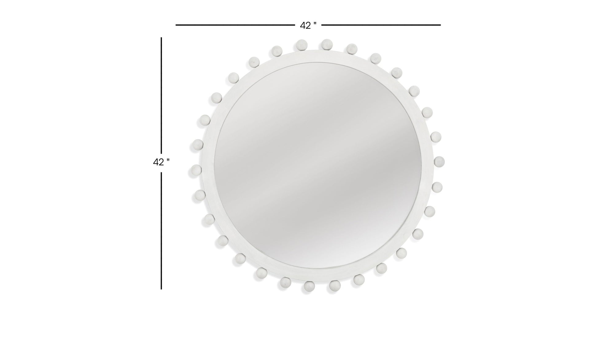 Allard - Wall Mirror - White